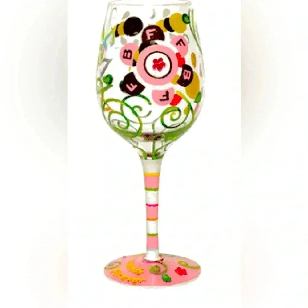 Lolita | BFF, best friends forever, wine glass.